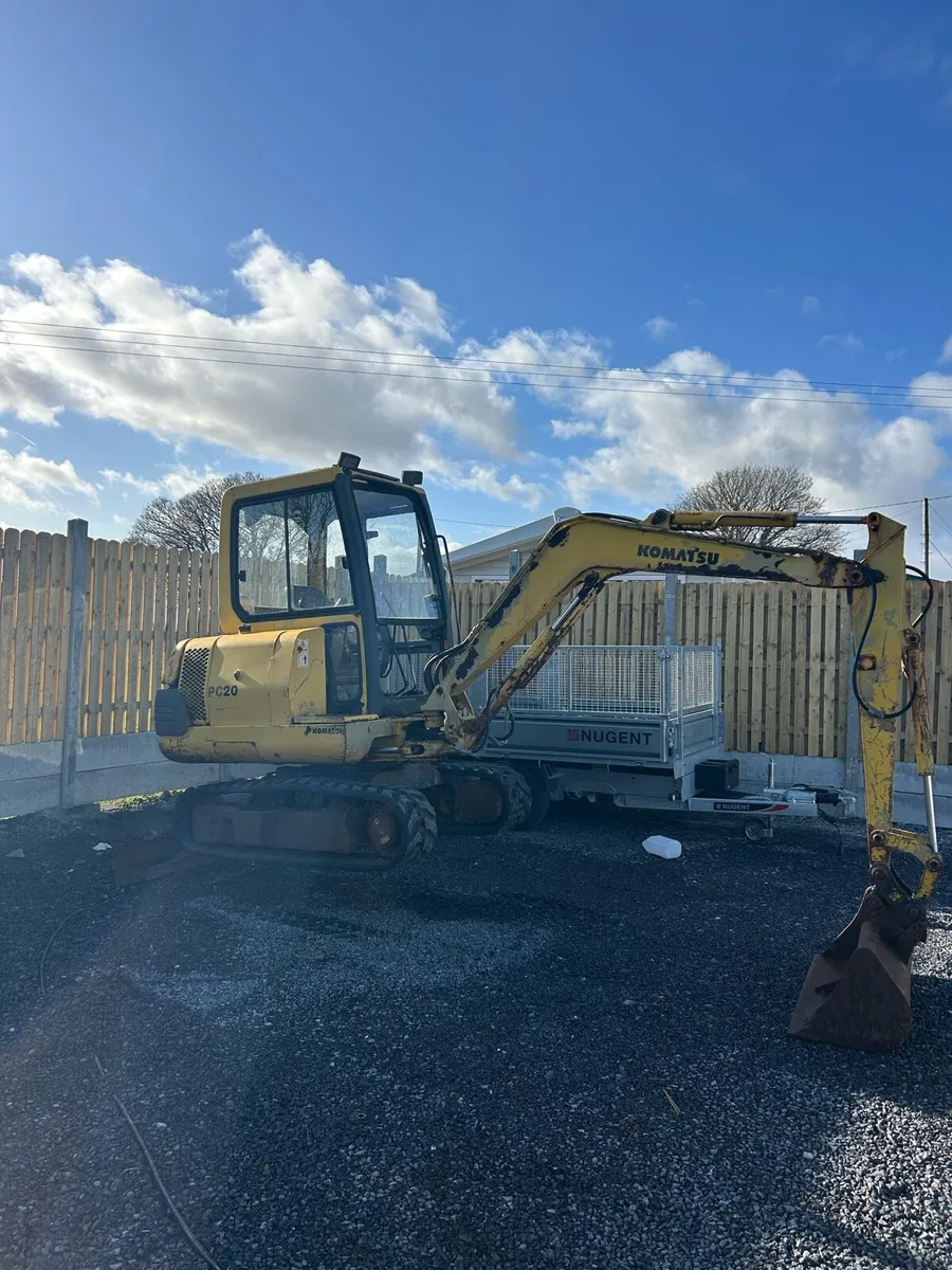 Komatsu 2.8 ton digger - Image 2