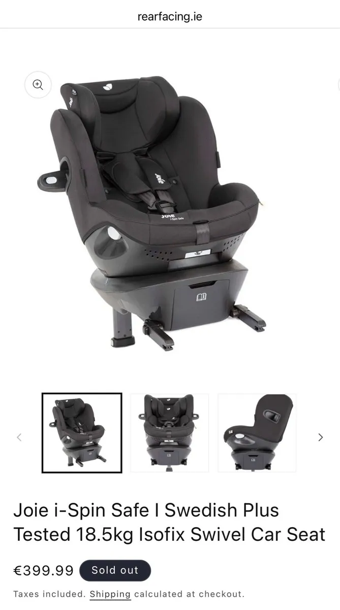 Joie - Ispin Baby Car Seat - Image 3