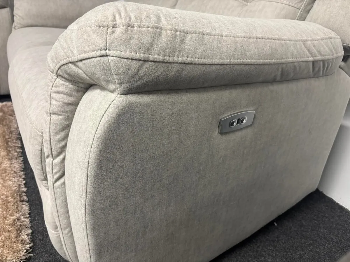 Mayfair Fabric 3+2 Seater Sofa Set - Image 4