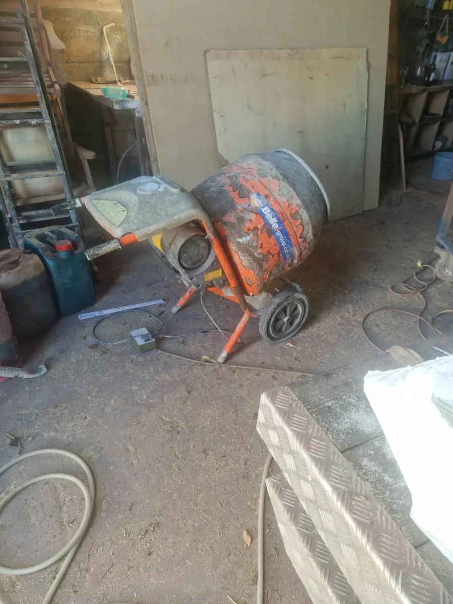 Bella electric cement mixer - Image 2