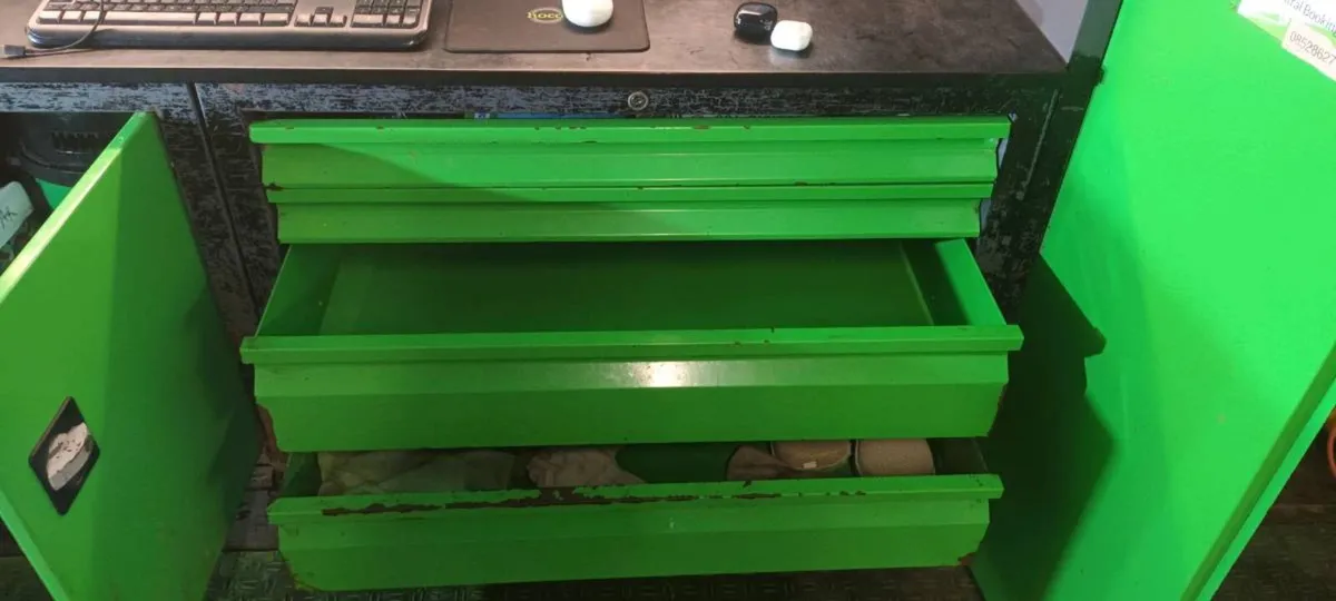 Metal cabinets for garage, carwash, storage - Image 1