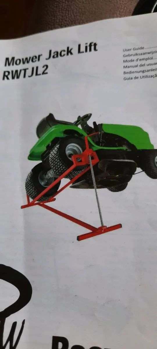 Mower Jack lift