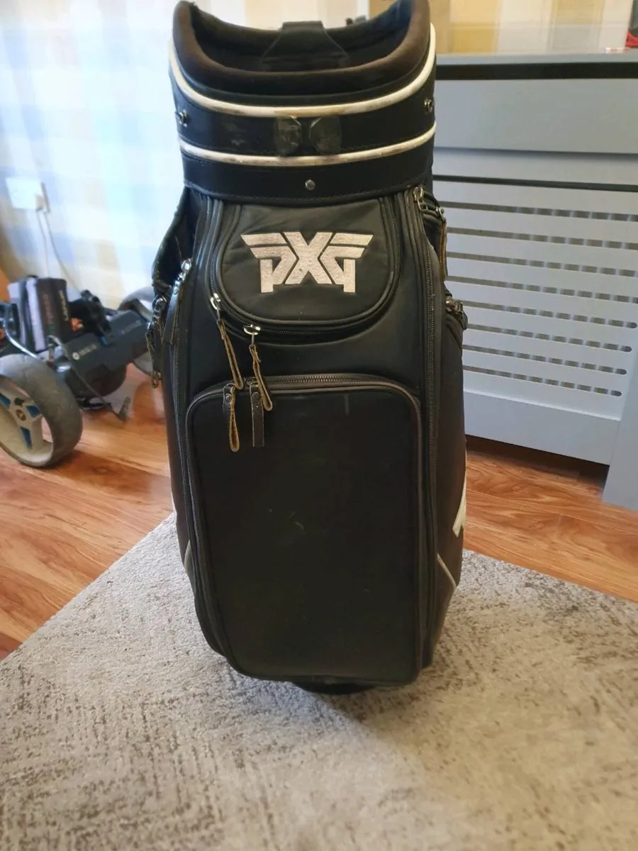 Pxg tour leather cart bag - Image 2