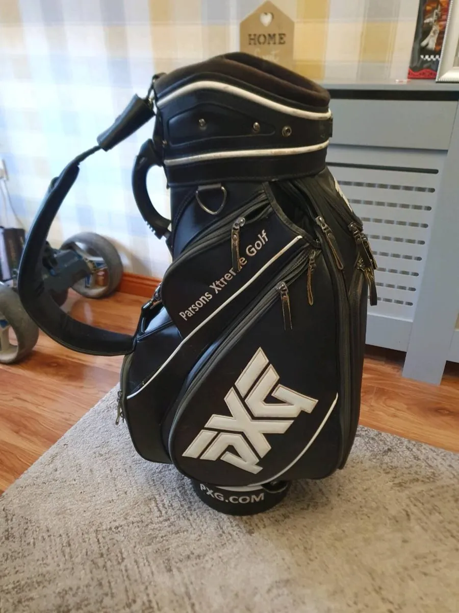 Pxg tour leather cart bag - Image 3