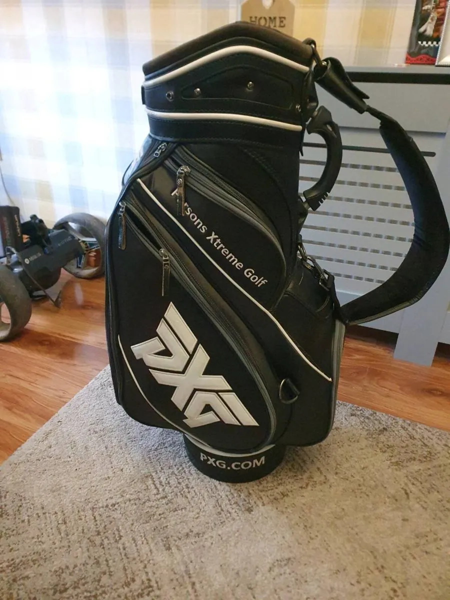 Pxg tour leather cart bag - Image 1
