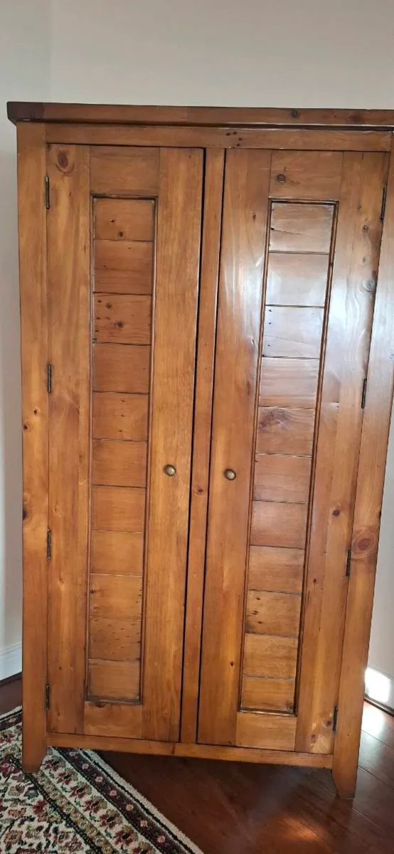 New Double Solid  Oak wardrobe - Image 1