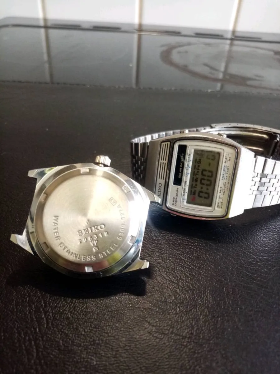 2 Vintage Seiko watches, Working - Image 3