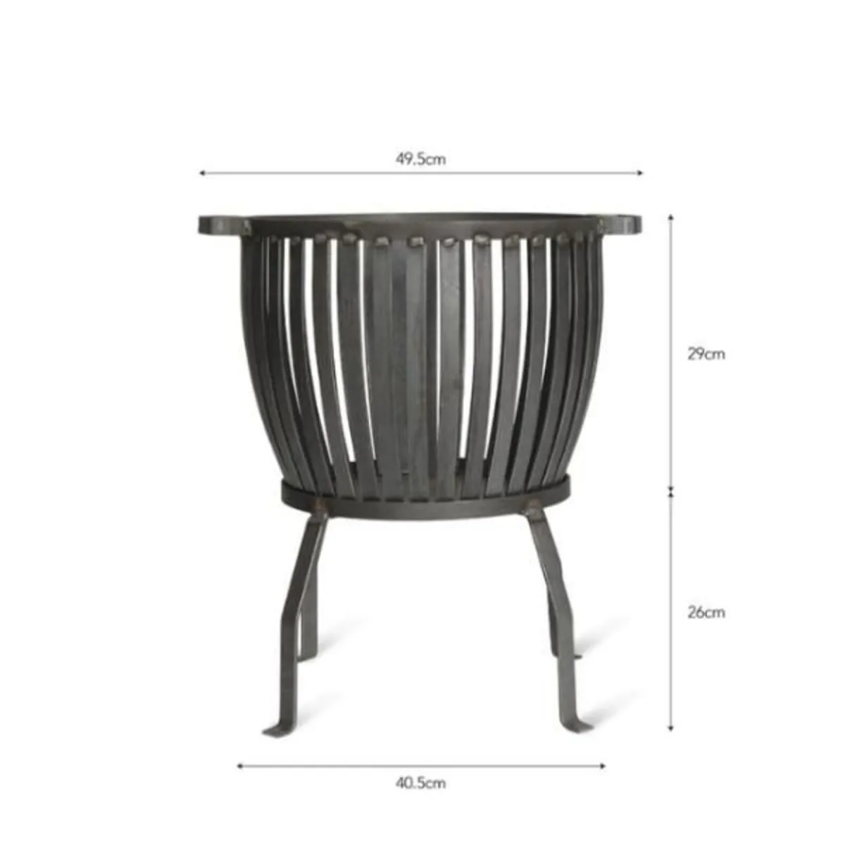 Barrington Fire Pit Small – GT14 - Image 3