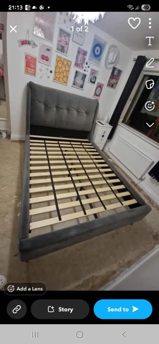 Double bed - Image 1