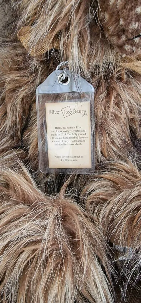 Two Silver Tag collectible Teddy Bears - Image 3