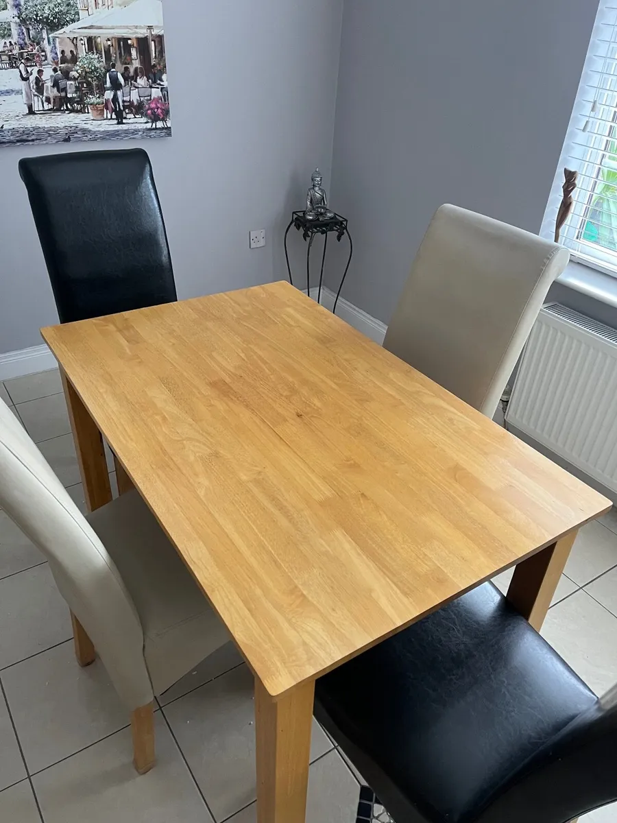 Kitchen Table with Chairs - Image 1