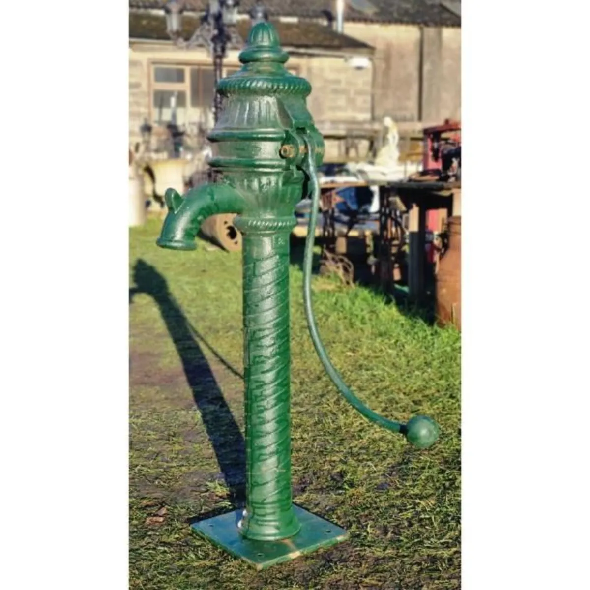 Cast Iron Pump Square Base H415 - Image 1