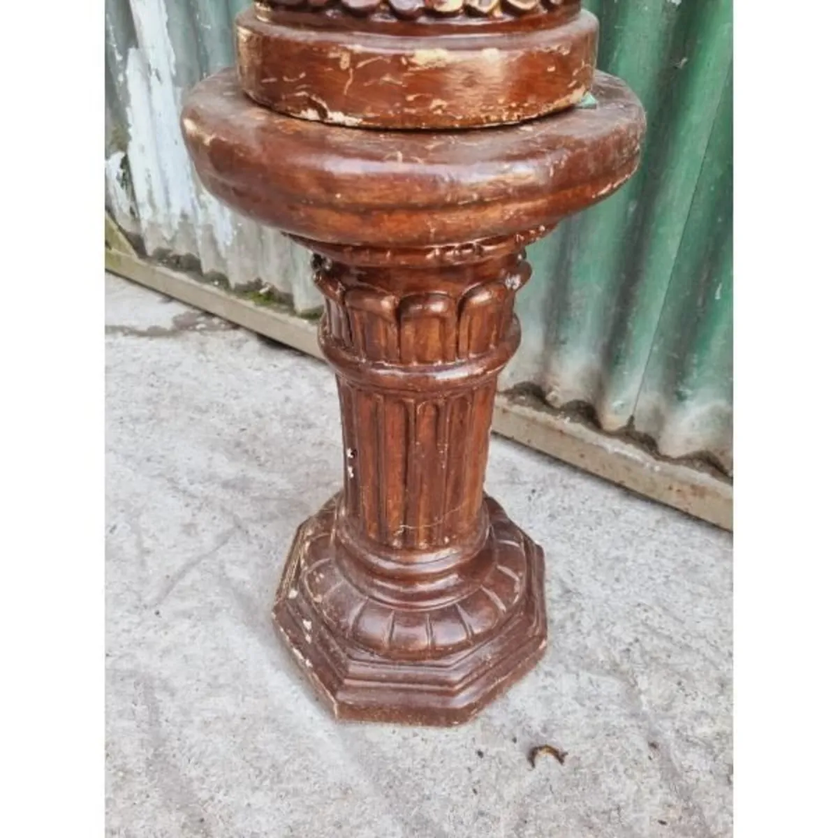 Concrete Planter on Plinth KAS724 - Image 3