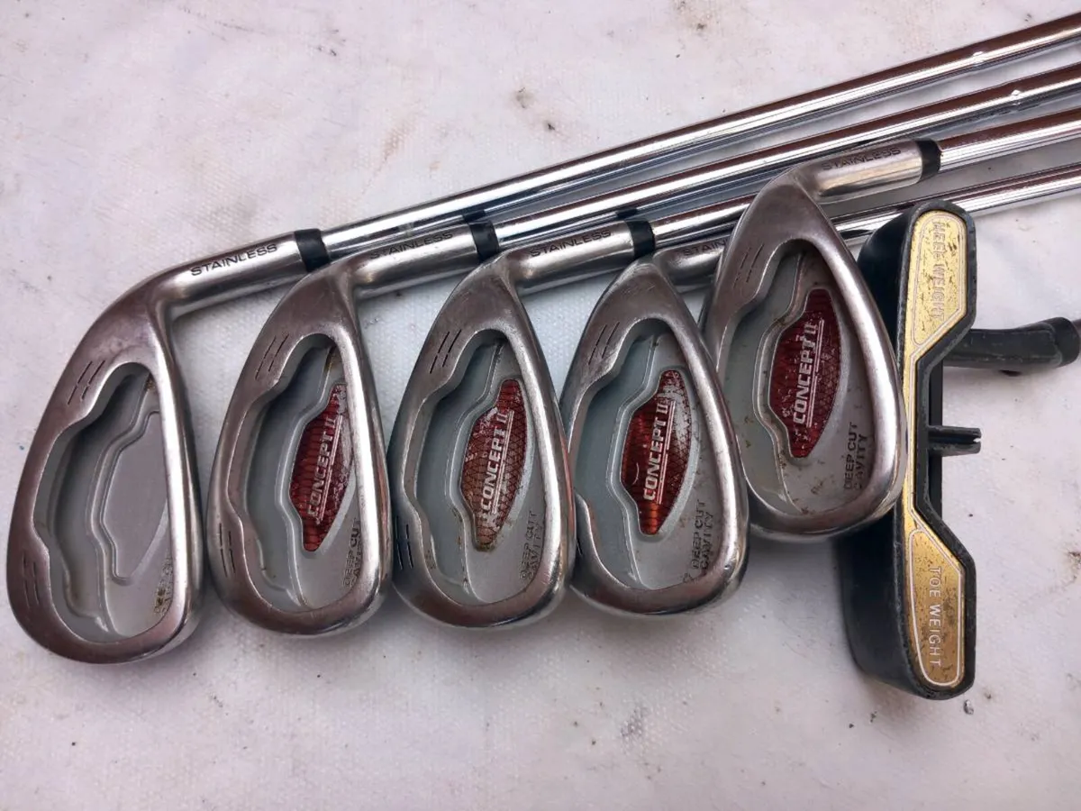 Ram golf irons and putter.  Right handed clubs - Image 2