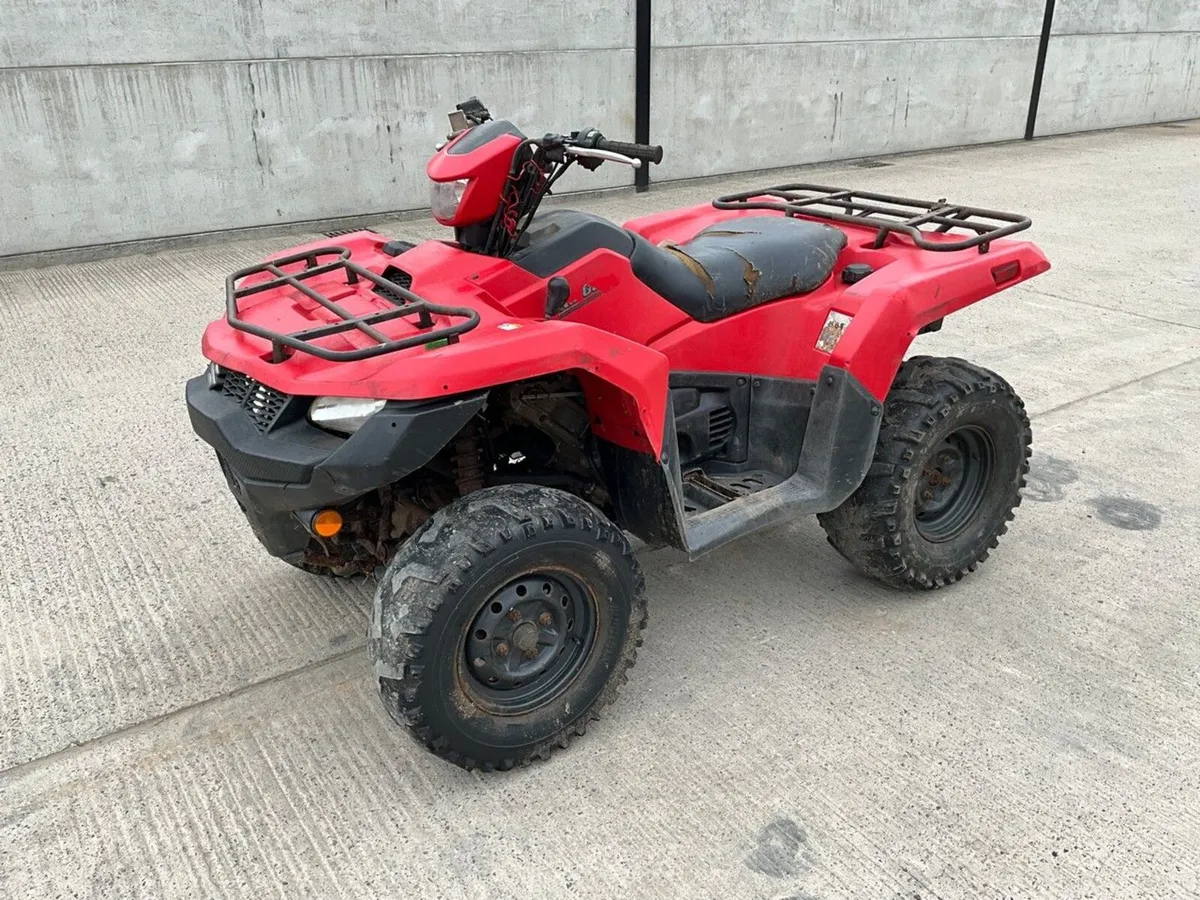 SUZUKI KINGQUAD 4WD AUTOMATIC PETROL QUAD - Image 1