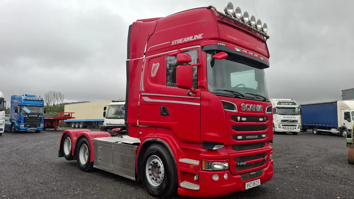 2012 Scania R730 LHD 6x2 Rearlift Tag - Image 1