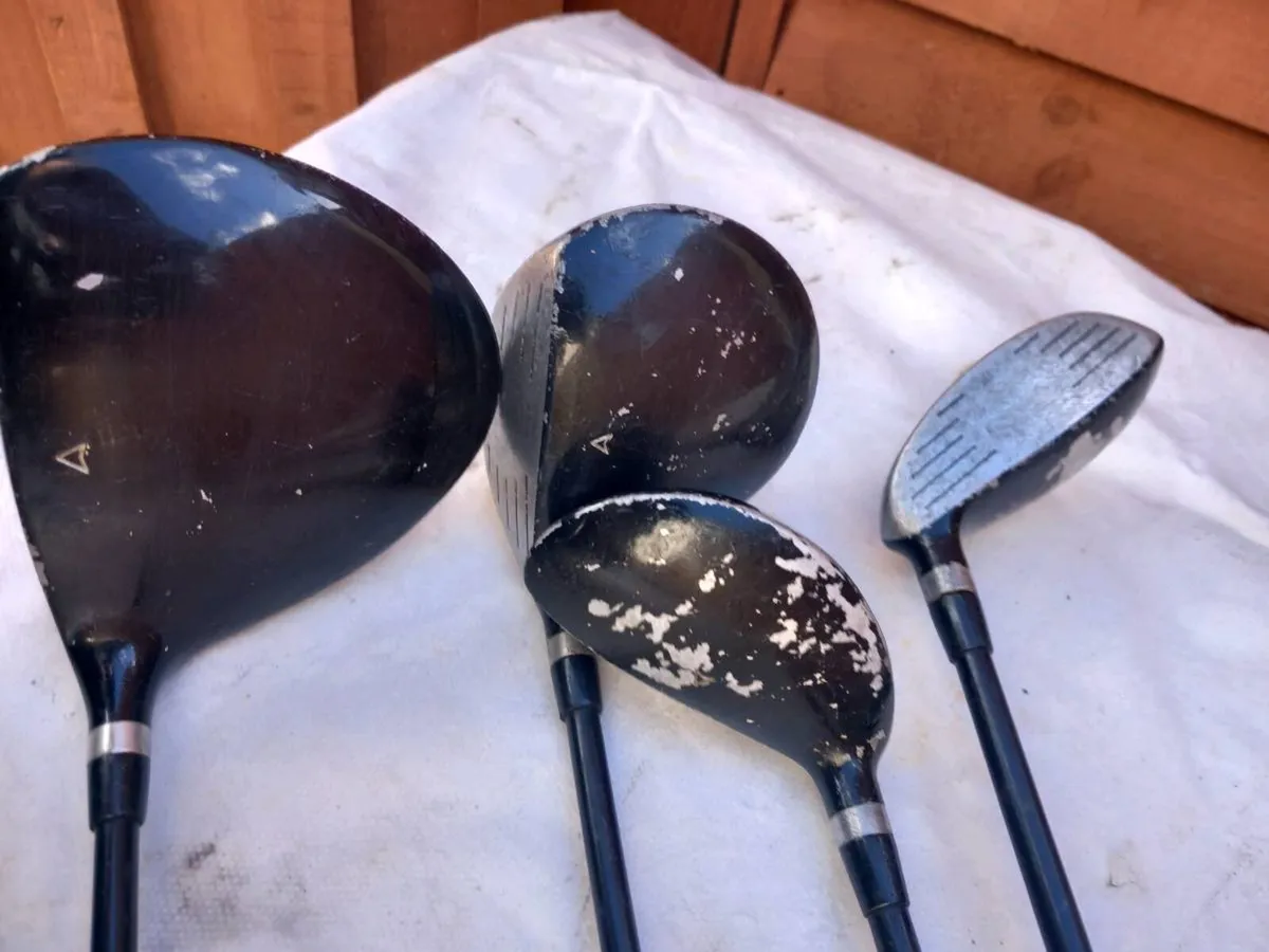 Wilson golf driver and woods.  Right handed clubs - Image 4