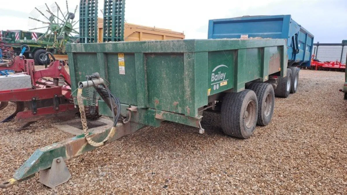 BAILEY CT10 DUMP TRAILER - Image 1