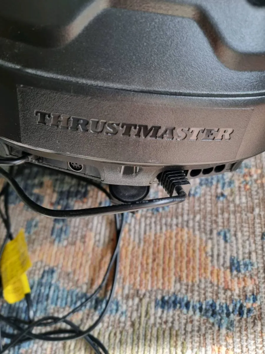 Thrustmaster Steering Wheel & Peddles - Image 4