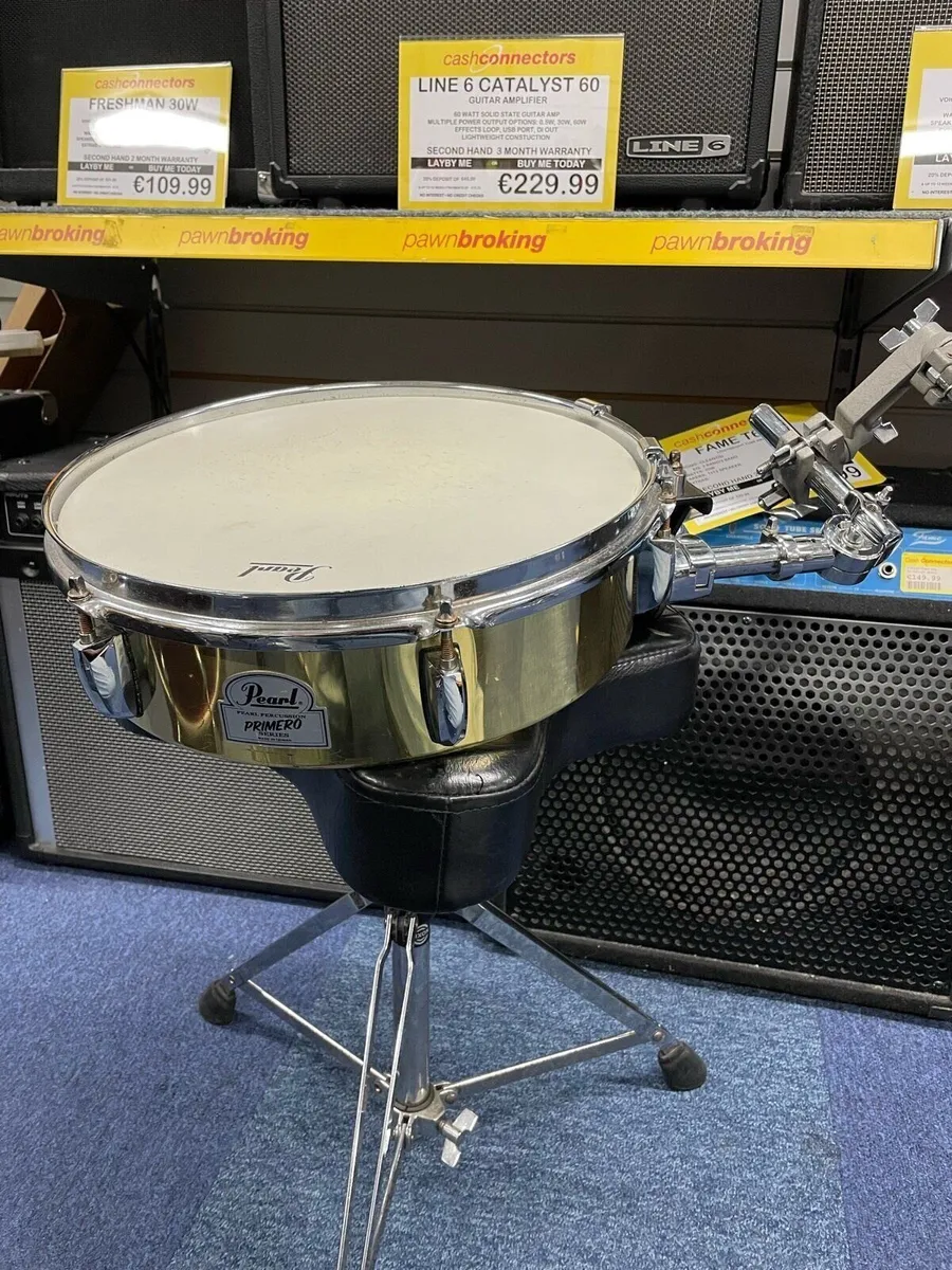 Pearl 13” Timbale + clamp Primero Series - Image 1