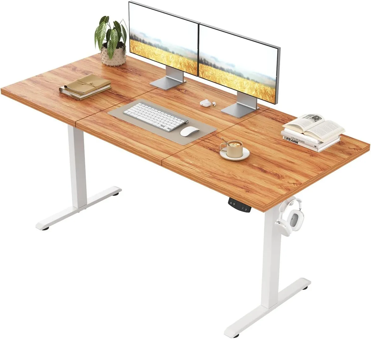 Height-Adjustable Desk Electric Sit-Stand Office - Image 1