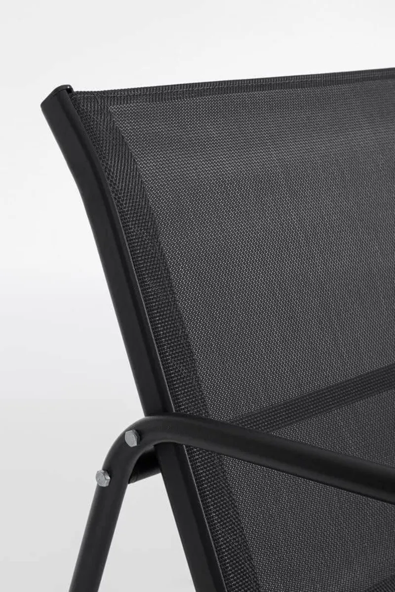 Malibu 4 Piece Garden Sofa Set with Glass Table - Image 4