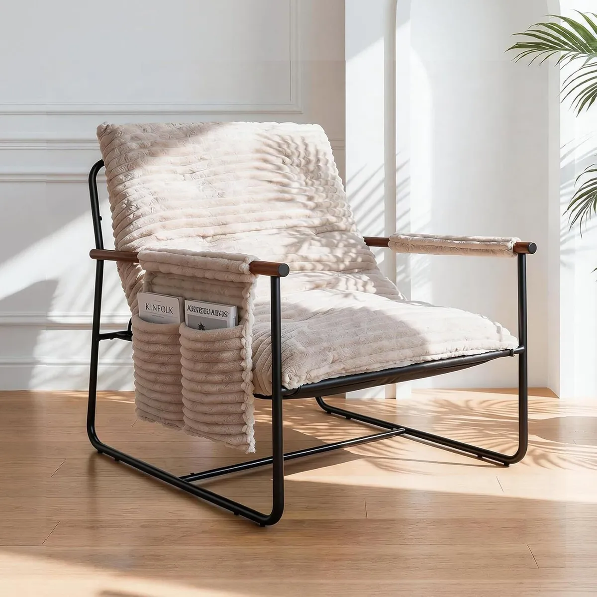 Comfy Accent Chair Modern Living Room Cozy Lounge - Image 1