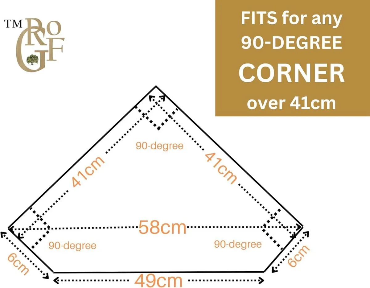 urniture Painted Corner Cabinet Small Storage - Image 2