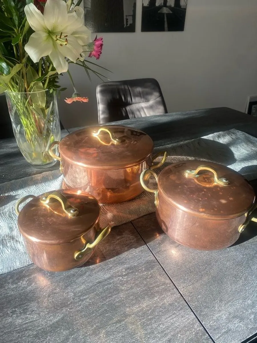 Castle Copper pots - Image 2