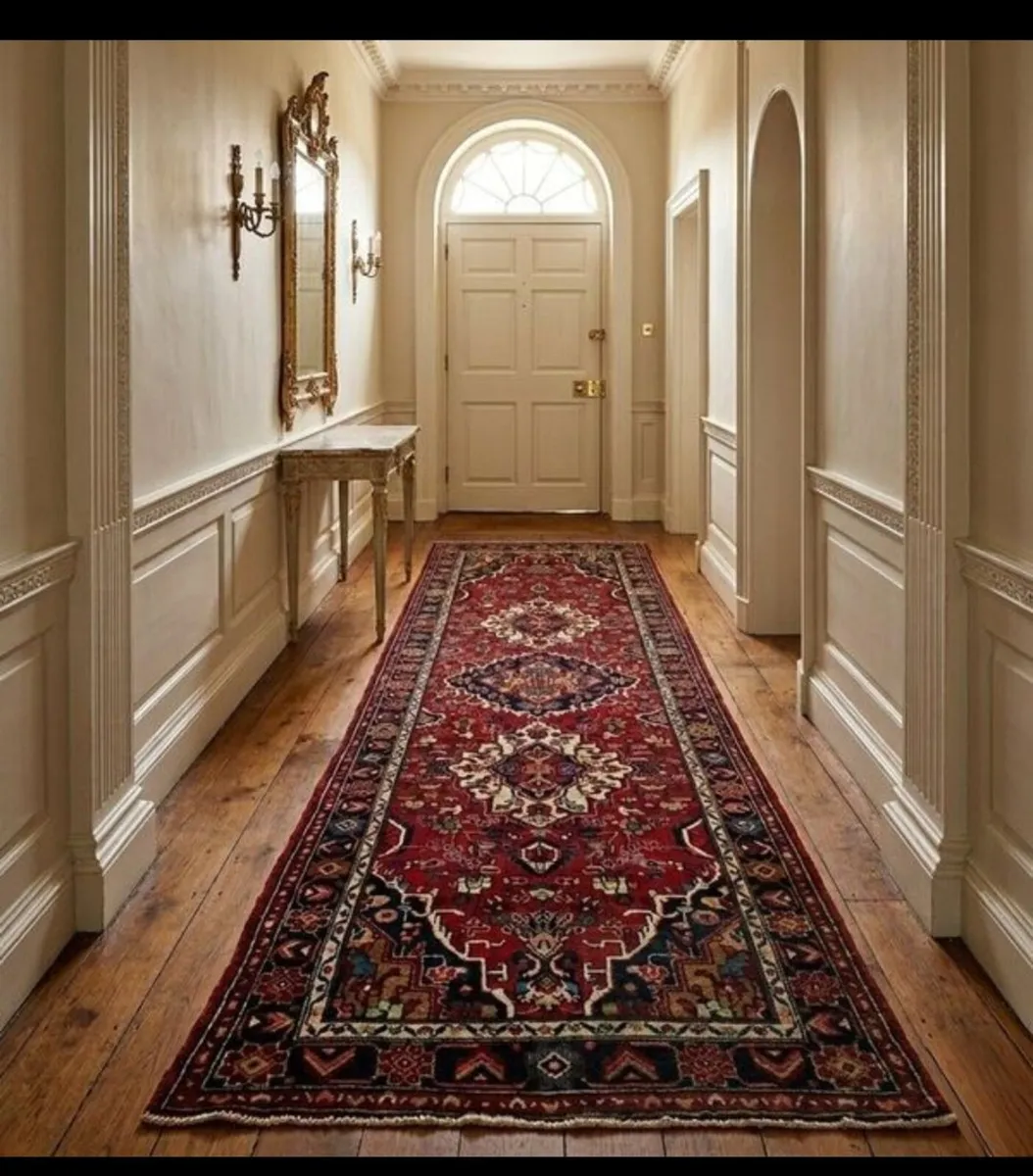 XL Long Perser Mehradan Hand Knotted Runner - Image 1