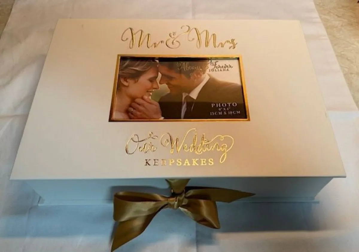 Wedding Keepsake Box - Image 1