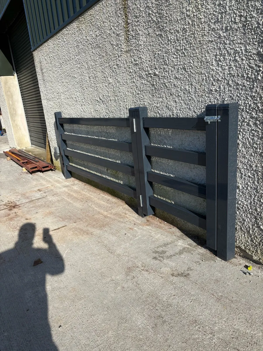 Steel Drail fencing - Image 3