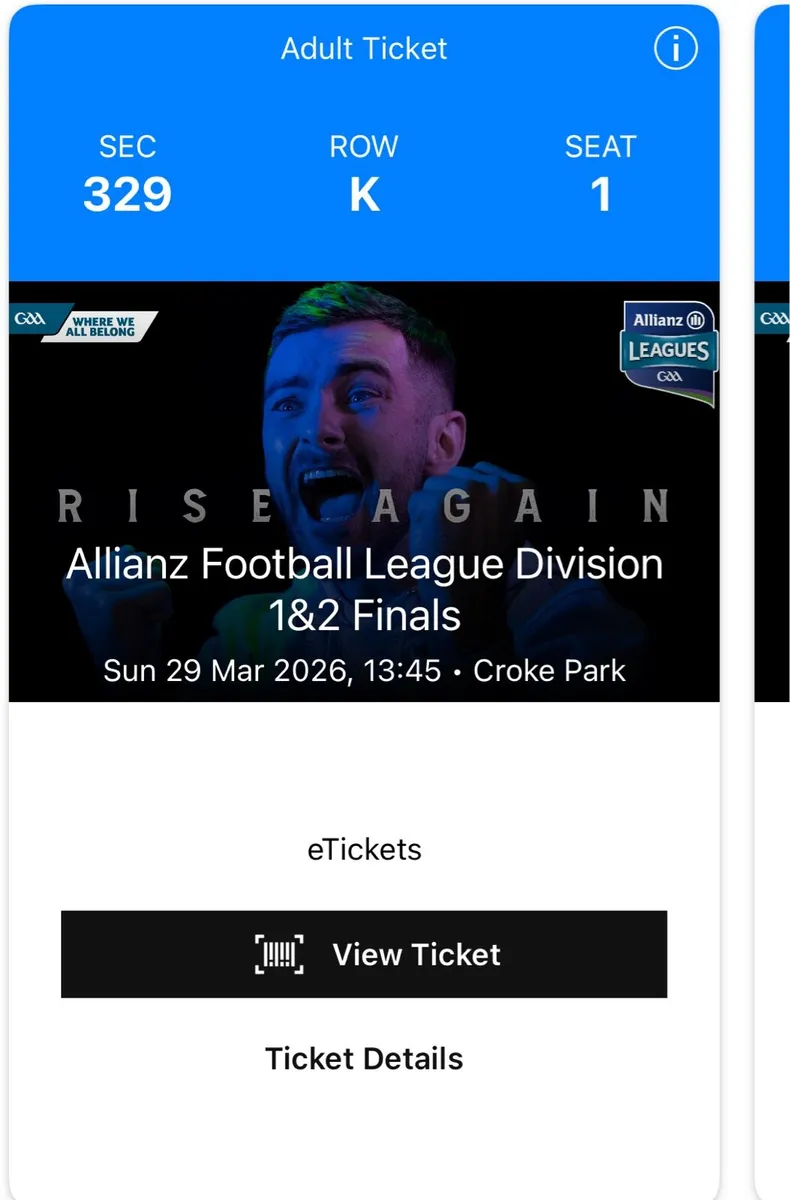 Div 1 & 2 League Final