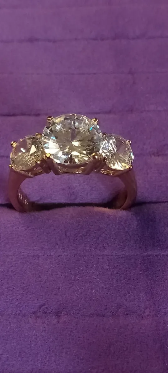 Beautiful Trilogy Dress Ring - Image 1