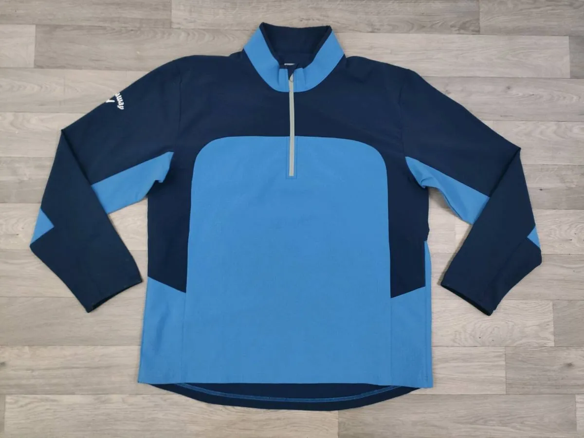 Callaway Half Zip Golf Jumper Mens XL - Image 1
