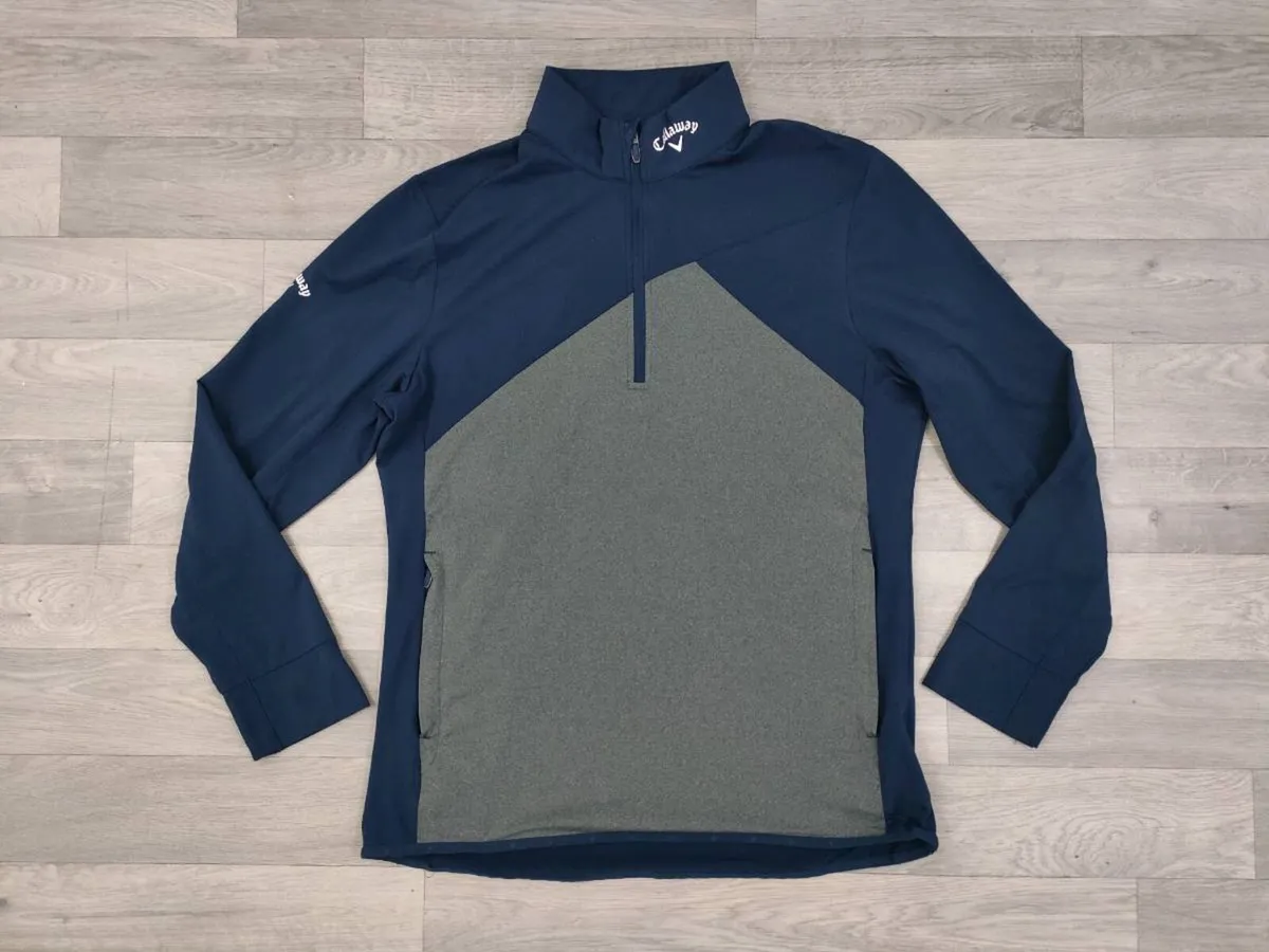 Callaway Golf Half Zip Jumper Mens Large - Image 1