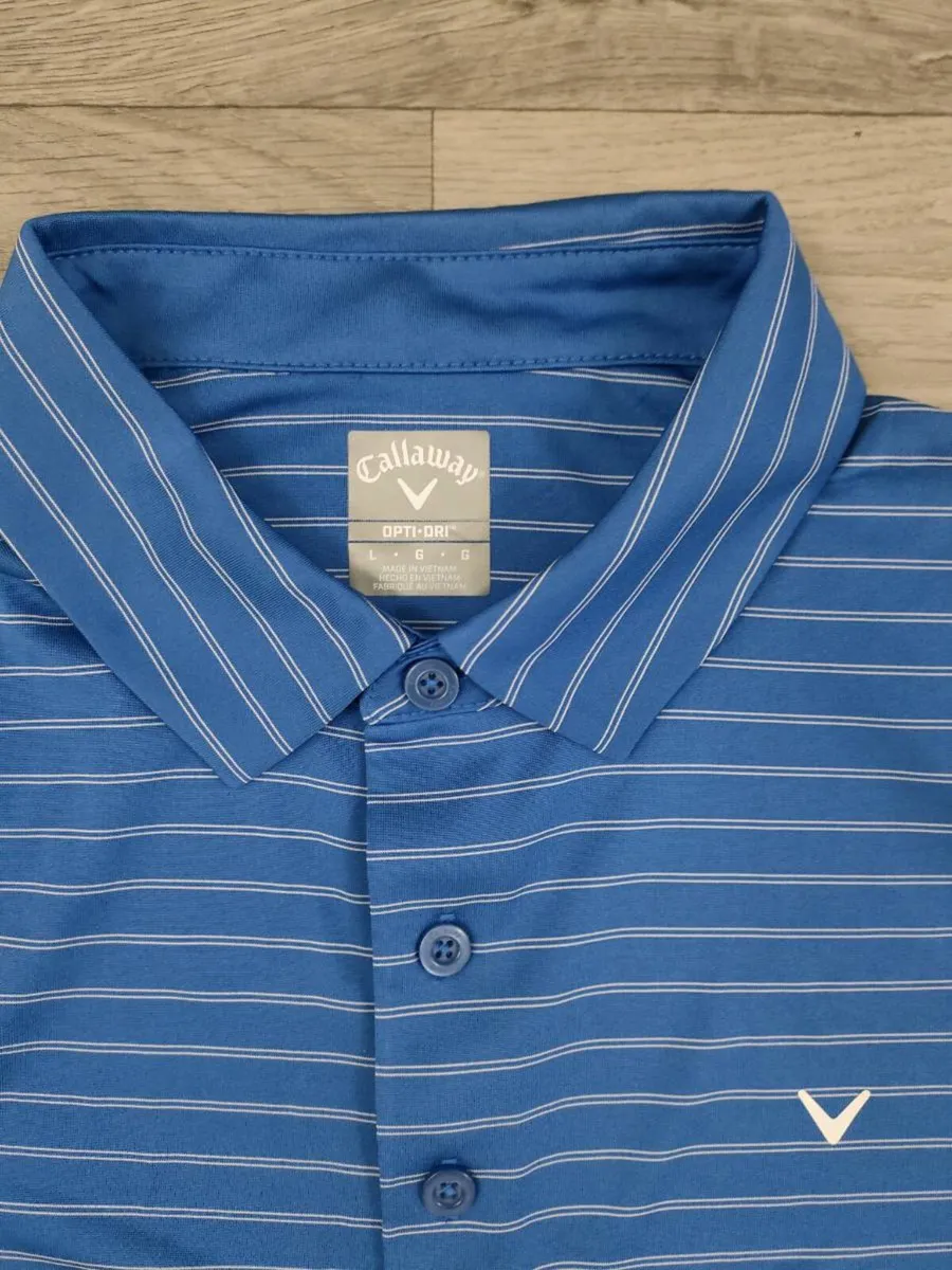 2 X Callaway Golf Polo Shirts Mens Large - Image 3