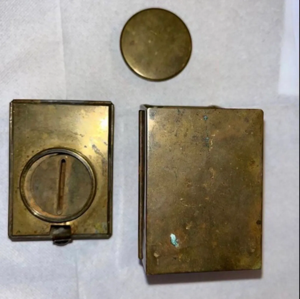 World War 2 fold up field sterilising kit - Image 1