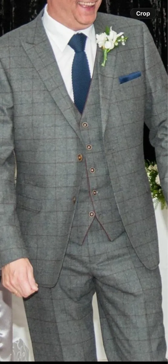 Dorian Black Men’s Suit - Image 1