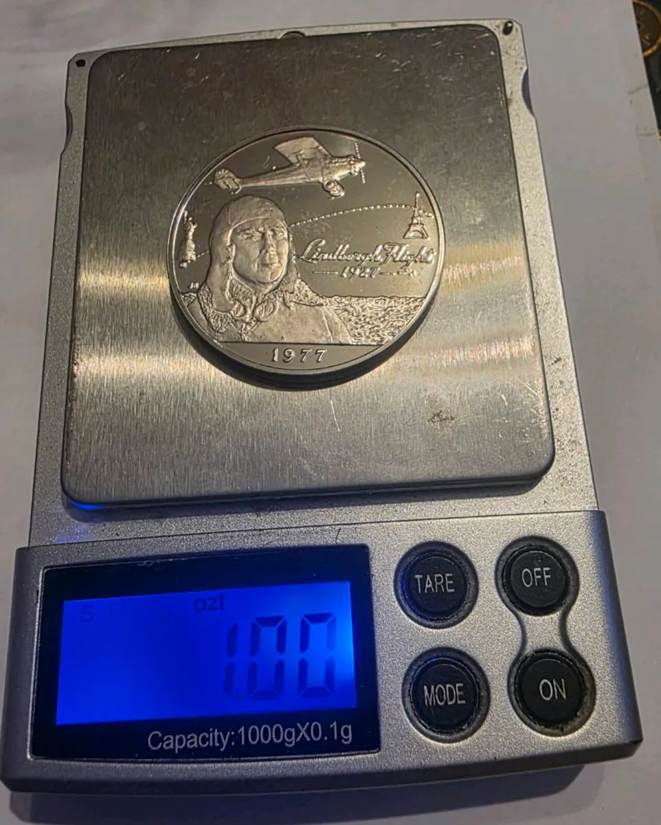 1977 samoa silver dollar - Image 1