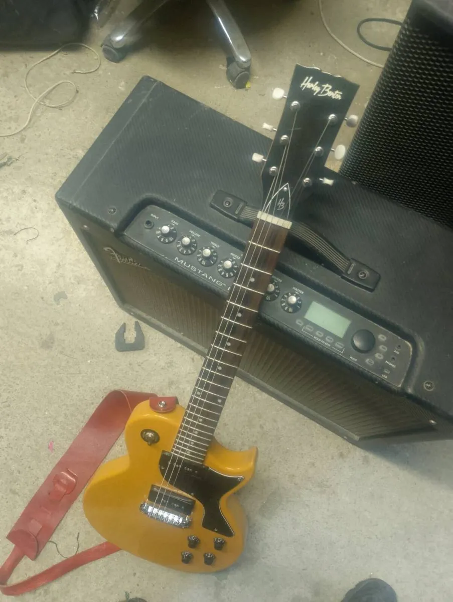 Harley Benton sg special TV yellow - Image 4