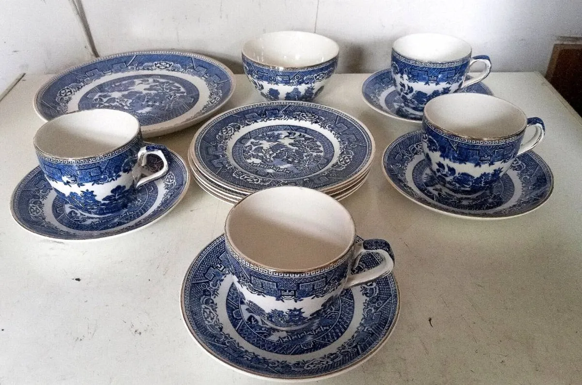 Arklow Blue Willow Teaset - Image 2