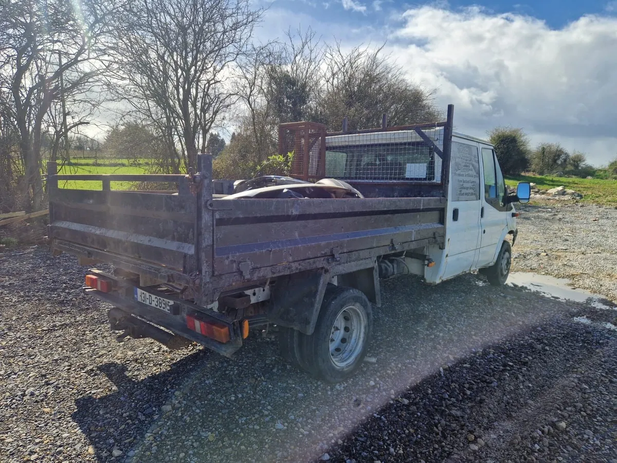 2013 ford transit tipper - Image 1