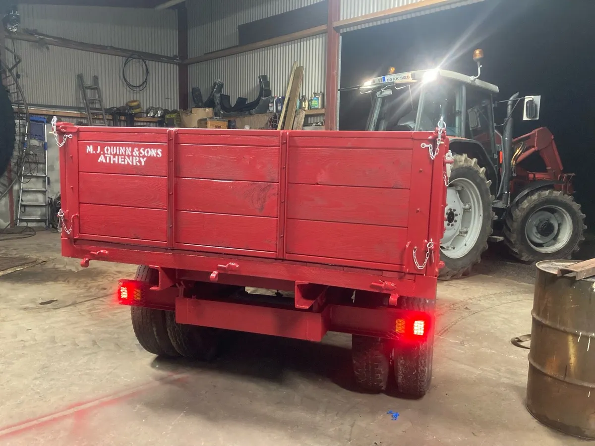 11x7 Arch tractor trailer - Image 4