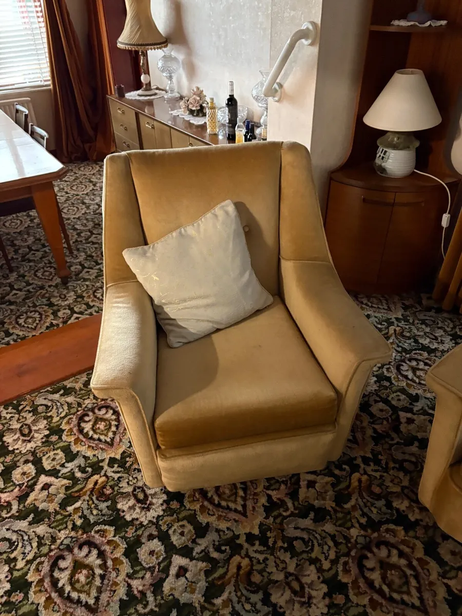 Sofa suite, Sofa and 2 armchairs - Image 2