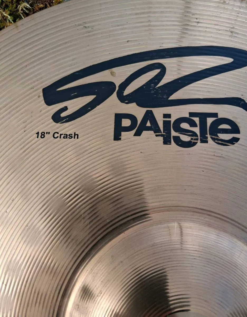 Paiste 502. 18" crash cymbal - Image 1