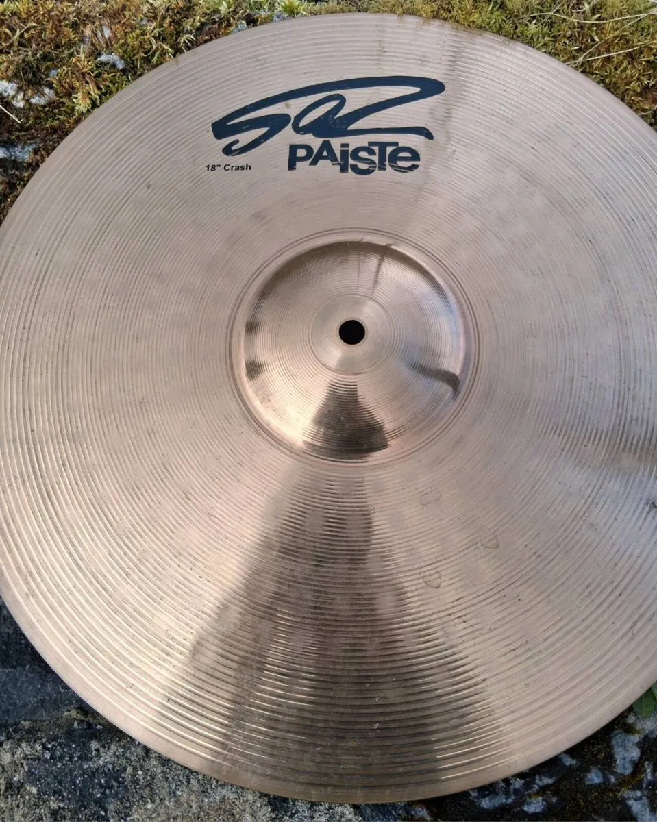 Paiste 502. 18" crash cymbal - Image 2