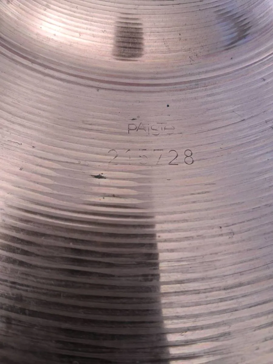 Paiste 502. 18" crash cymbal - Image 3