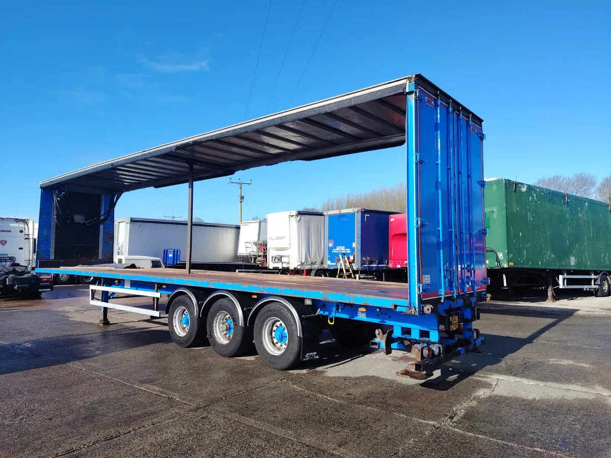 2014 SDC Curtainsider Moffet Brackets 4.27 high - Image 1