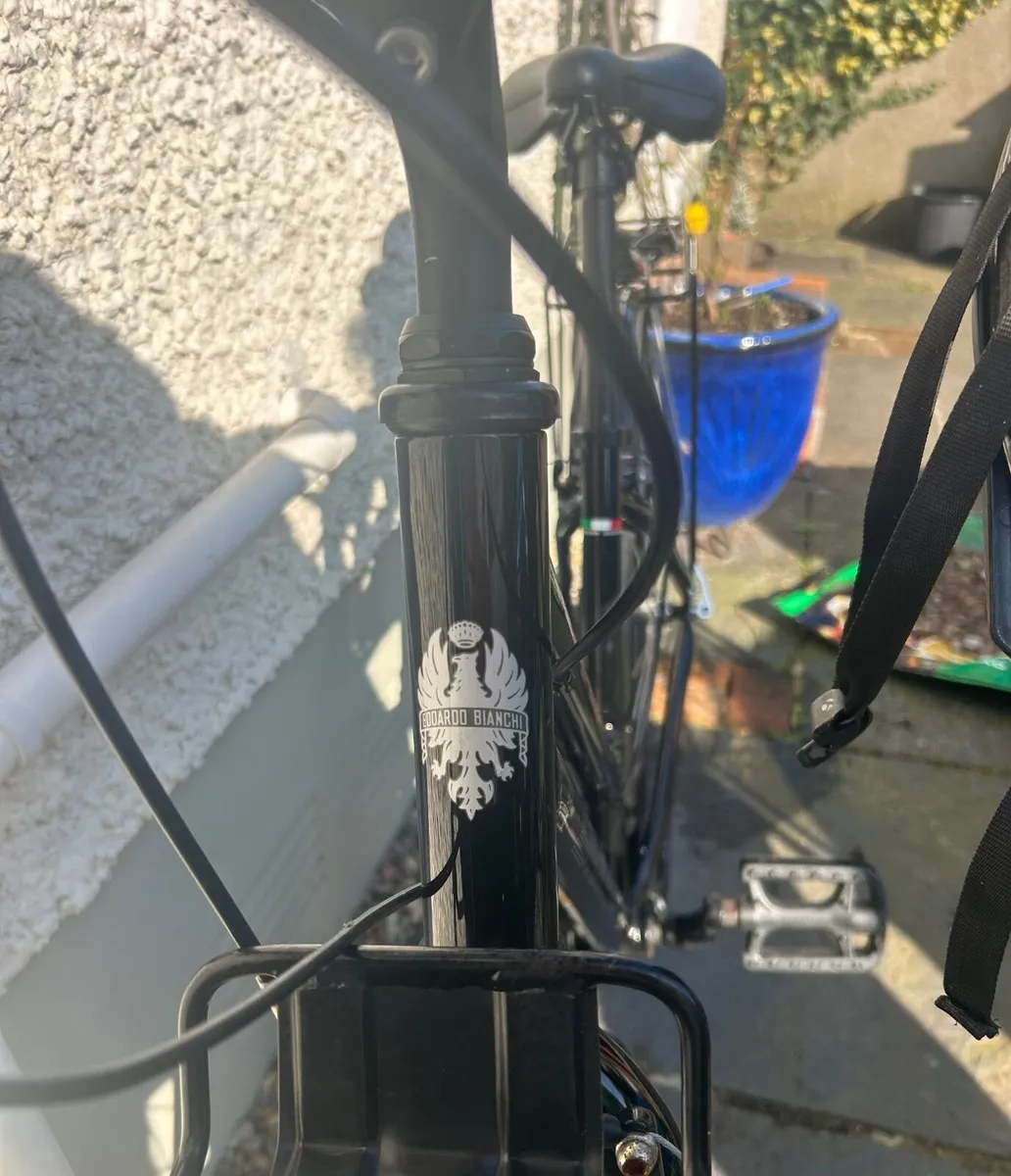 Eduardo Bianchi Bike, Helmet, & Lock - Image 2